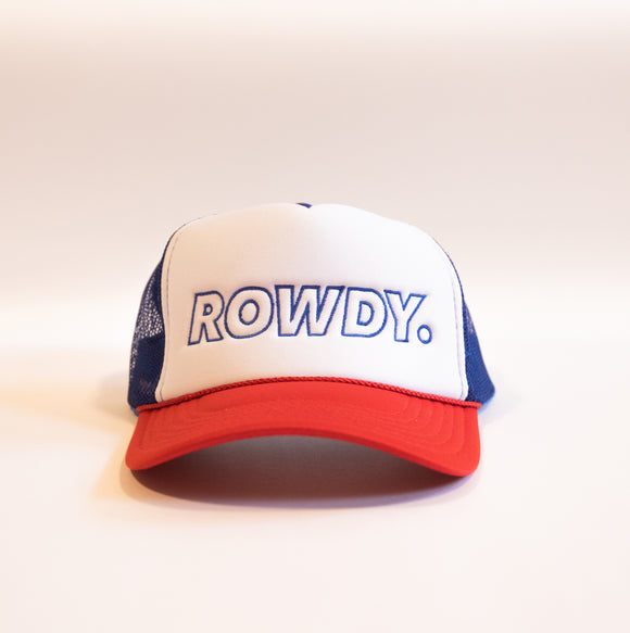 Rowdy Logo Trucker
